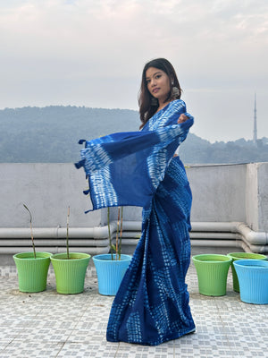 Brighten up the Monsoon Season with the Vibrant Charm of Tie and Dye Sarees by SainSisters