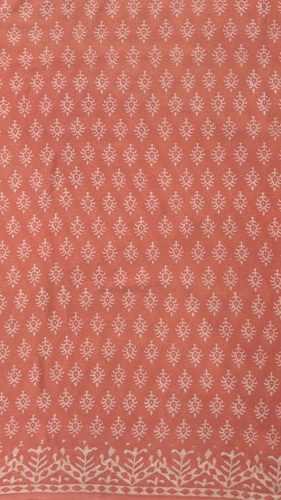 Pure cotton handblock sarees made by Jaipur artisans