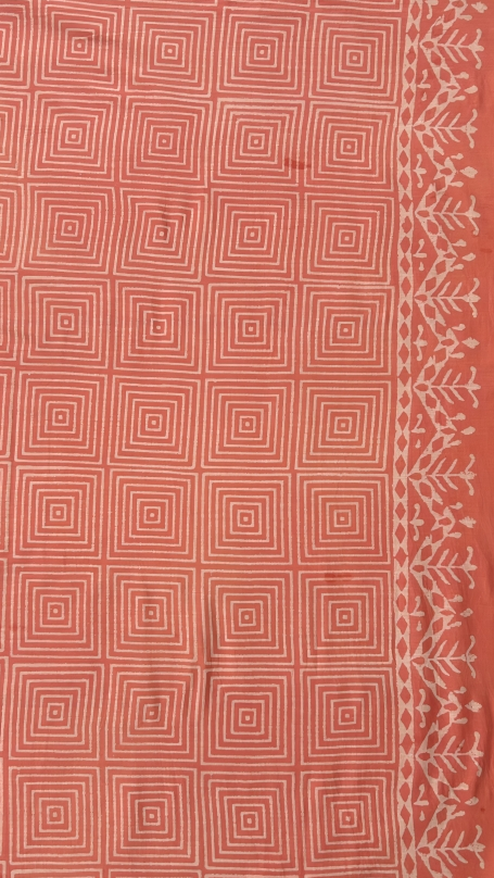 Pure cotton handblock sarees made by Jaipur artisans