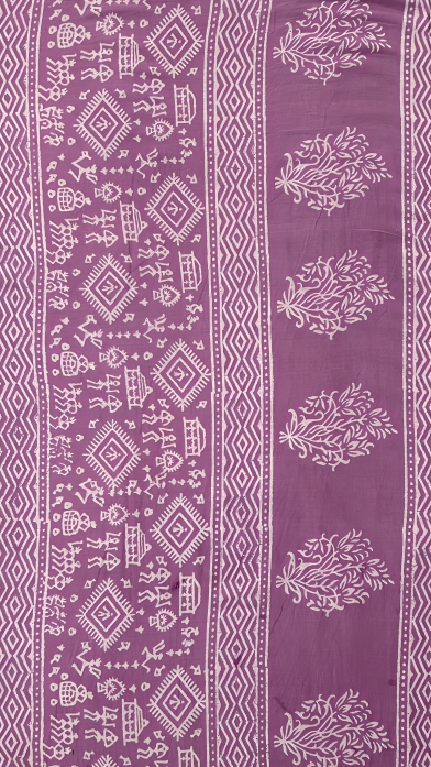 Pure cotton handblock sarees made by Jaipur artisans