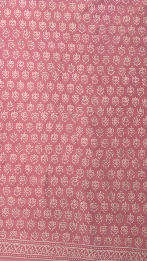 Pure cotton handblock sarees made by Jaipur artisans