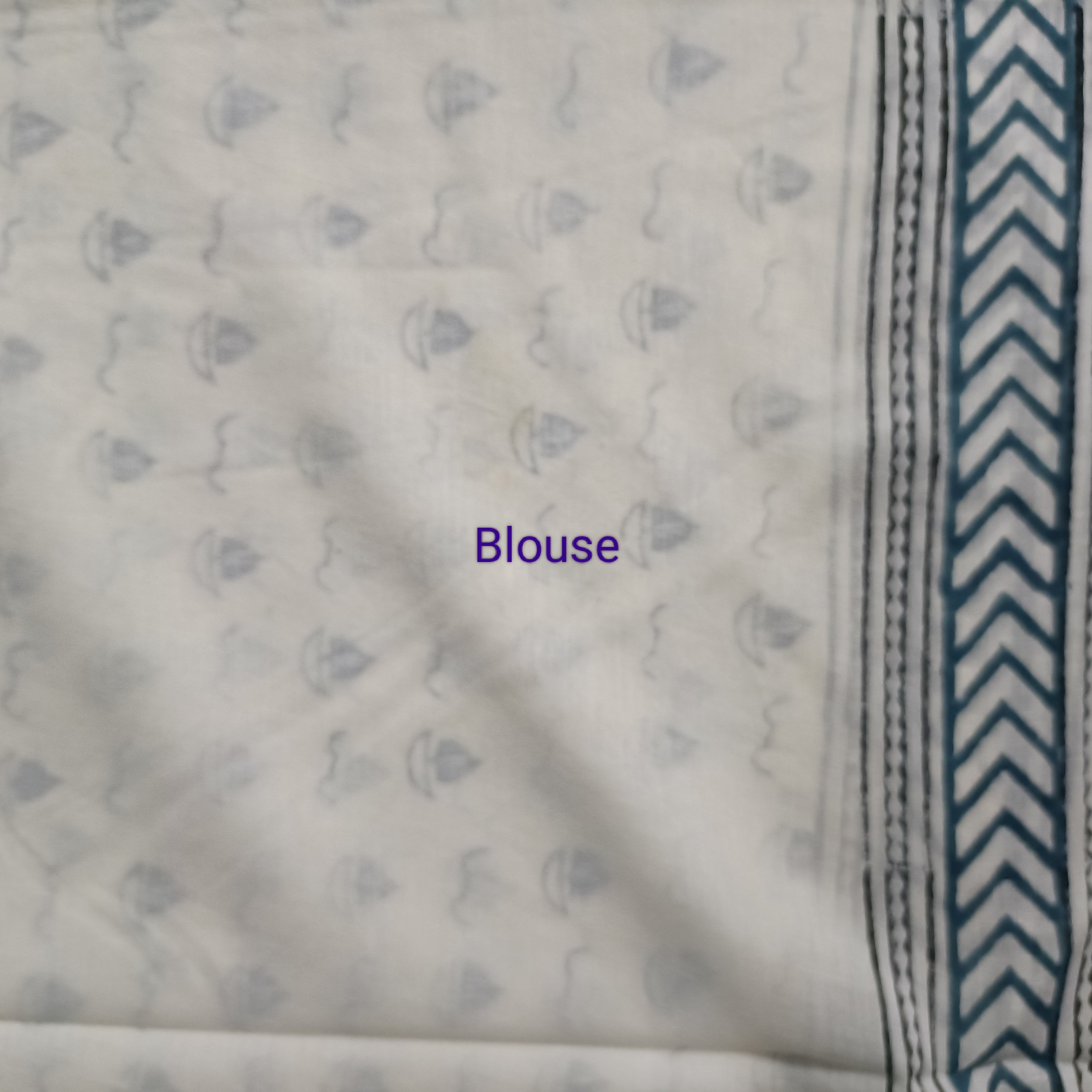 Kagaj ki kashti - My Little Boat Cotton Mulmul Saree